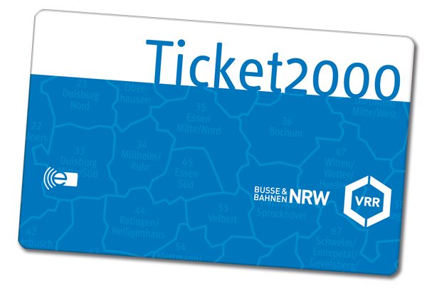 Ticket2000-Chipkarte